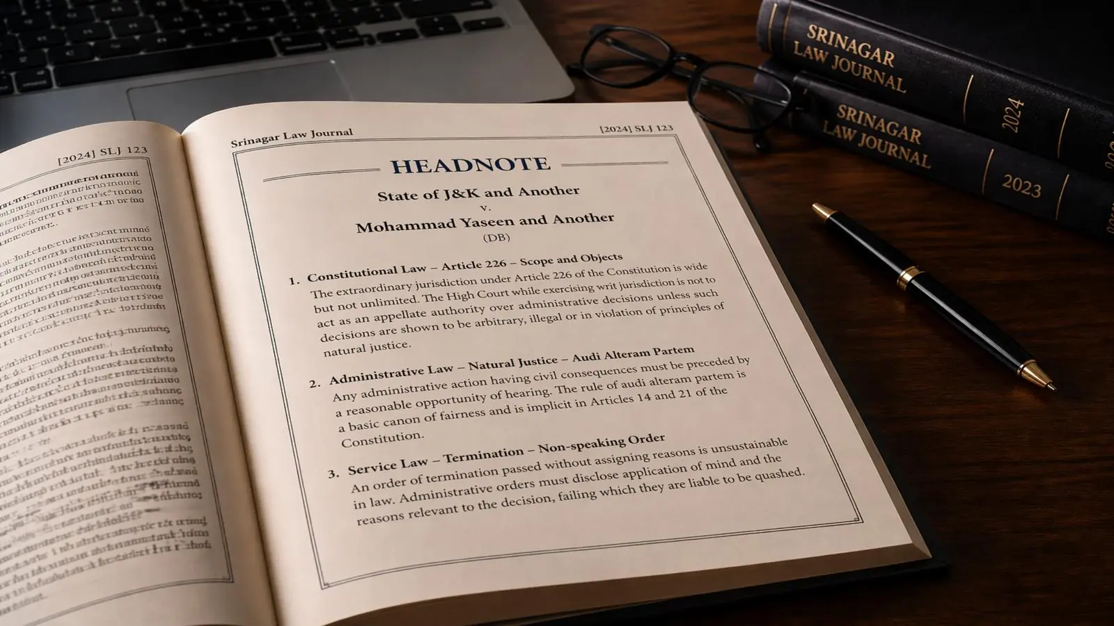 Expert Editorial Headnotes